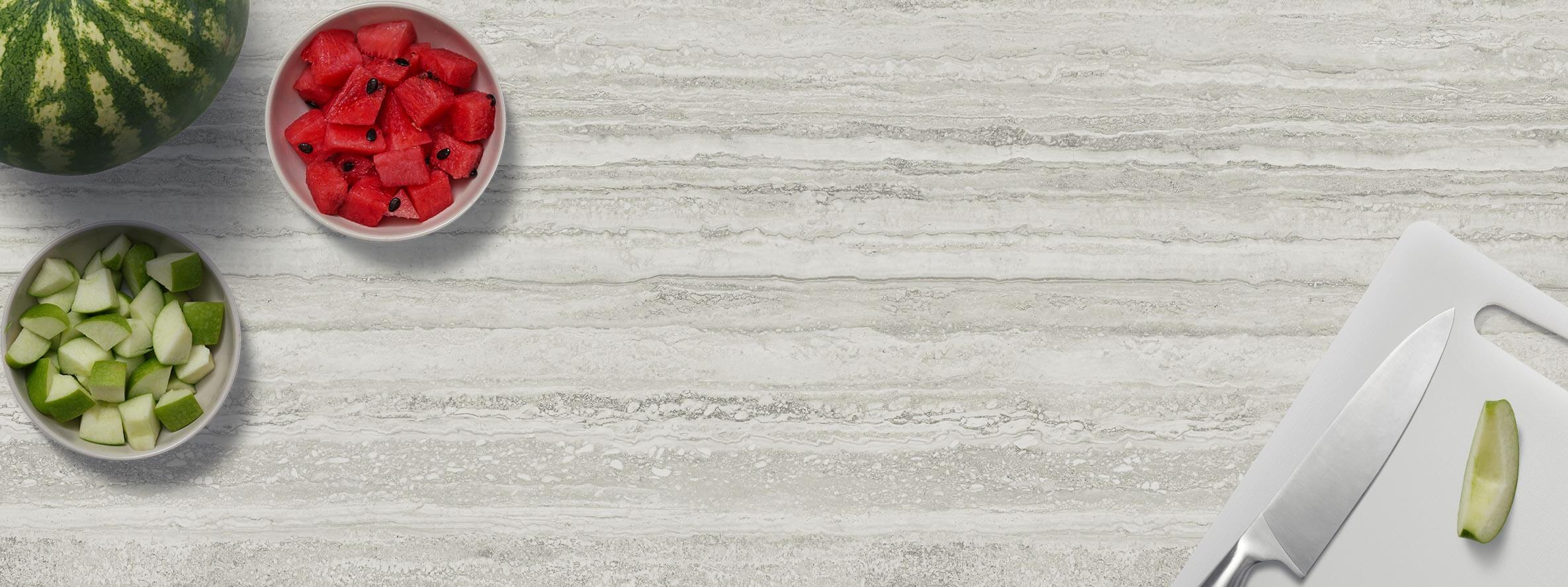 <h3 class="script">On Trend Patterns</h3>
<h4>Get the look of quartz, granite and marble with our exciting laminate colours</h4>
<p><a class="pure-button pure-button-primary button-large" href="/colours" title="view all colours here">View Samples <em aria-hidden="true" class="fa-caret-right fas fa-fw"></em></a></p>